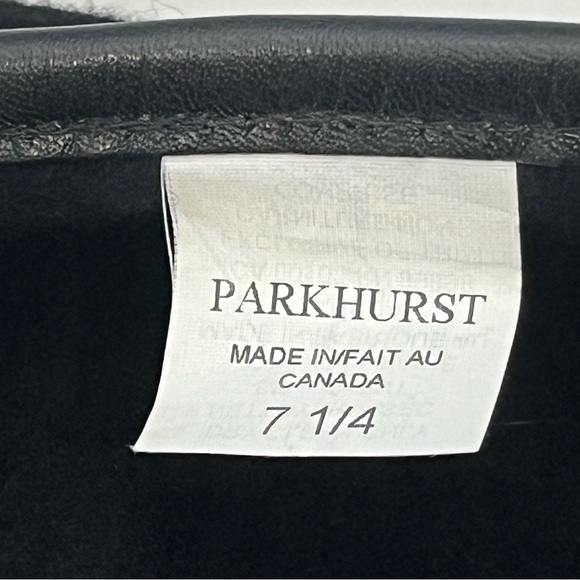 2001 Army Wool Military Beret With Blue Flash Patch Parkhurst Tag Size 7 1/4 - Picture 9 of 16